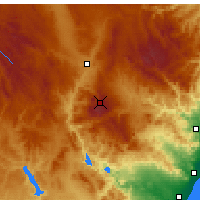 Nearby Forecast Locations - Sierra de Javalambre - Harita