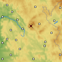 Nearby Forecast Locations - Warmensteinach - Harita