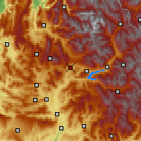 Nearby Forecast Locations - Gap - Harita