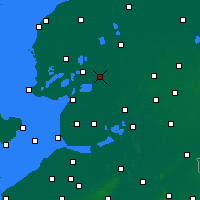 Nearby Forecast Locations - Heerenveen - Harita