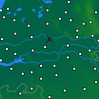 Nearby Forecast Locations - Culemborg - Harita
