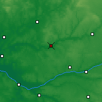 Nearby Forecast Locations - Château-du-Loir - Harita