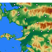 Nearby Forecast Locations - Selçuk - Harita
