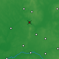 Nearby Forecast Locations - Łomża - Harita