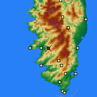 Nearby Forecast Locations - Cauro - Harita