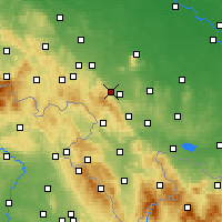 Nearby Forecast Locations - Dzierżoniów - Harita