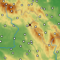 Nearby Forecast Locations - Kudowa-Zdrój - Harita