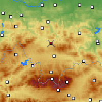 Nearby Forecast Locations - Rabka-Zdrój - Harita