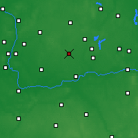 Nearby Forecast Locations - Września - Harita
