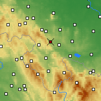Nearby Forecast Locations - Żdanów - Harita
