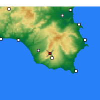 Nearby Forecast Locations - Ragusa - Harita