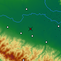 Nearby Forecast Locations - Carpi - Harita