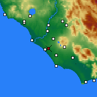 Nearby Forecast Locations - Pomezia - Harita
