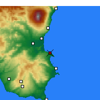 Nearby Forecast Locations - Brucoli - Harita