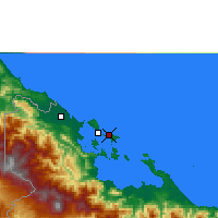 Nearby Forecast Locations - Bocas - Harita