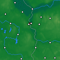 Nearby Forecast Locations - Słubice - Harita