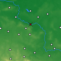 Nearby Forecast Locations - Głogów - Harita