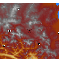 Nearby Forecast Locations - Yüksekova - Harita