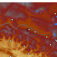 Nearby Forecast Locations - Muş - Harita