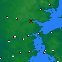 Nearby Forecast Locations - Vejle - Harita