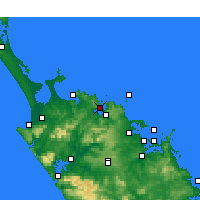 Nearby Forecast Locations - Whangaroa - Harita