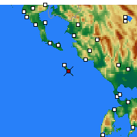 Nearby Forecast Locations - Gaios - Harita