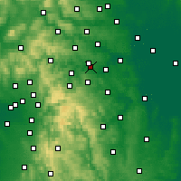 Nearby Forecast Locations - Dewsbury - Harita