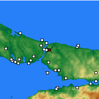 Nearby Forecast Locations - Ümraniye - Harita