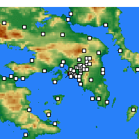 Nearby Forecast Locations - Keraçini - Harita