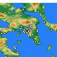 Nearby Forecast Locations - Galaçi - Harita