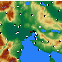 Nearby Forecast Locations - Stavroupoli - Harita
