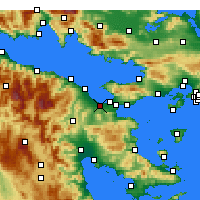 Nearby Forecast Locations - Lechaio - Harita