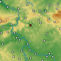 Nearby Forecast Locations - Česká Lípa - Harita