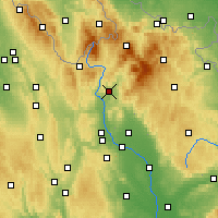 Nearby Forecast Locations - Šumperk - Harita