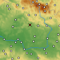 Nearby Forecast Locations - Jičín - Harita