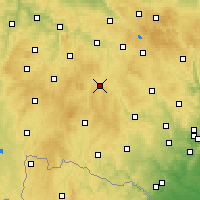 Nearby Forecast Locations - Jihlava - Harita