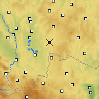 Nearby Forecast Locations - Jindřichův Hradec - Harita