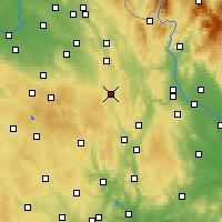 Nearby Forecast Locations - Svitavy - Harita