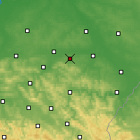 Nearby Forecast Locations - Łańcut - Harita
