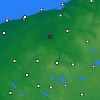 Nearby Forecast Locations - Białogard - Harita