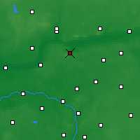 Nearby Forecast Locations - Chodzież - Harita