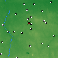 Nearby Forecast Locations - Konstantynów Łódzki - Harita
