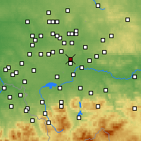 Nearby Forecast Locations - Lędziny - Harita