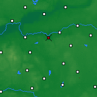 Nearby Forecast Locations - Międzychód - Harita