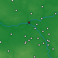 Nearby Forecast Locations - Nowy Dwór Mazowiecki - Harita