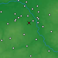 Nearby Forecast Locations - Piaseczno - Harita