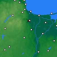 Nearby Forecast Locations - Pruszcz Gdański - Harita