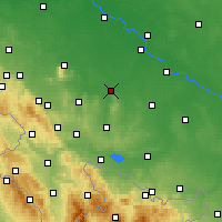 Nearby Forecast Locations - Strzelin - Harita