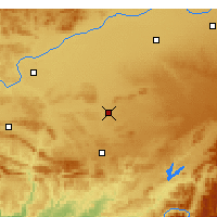 Nearby Forecast Locations - Valdepeñas - Harita