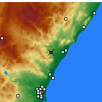 Nearby Forecast Locations - Onda - Harita